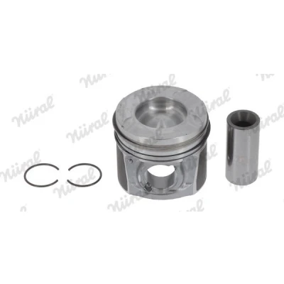 Immagine di NÜRAL 87 430307 00 Pistone 80,2 con canale raffreddamento, porta fascia elastica OPEL: Meriva B, Mokka / X, Astra J Sports Tourer