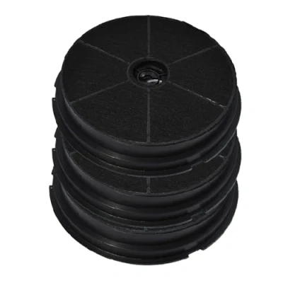 Immagine di AllSpares Filtro ai carboni attivi (x3) per cappe aspiranti, adatto Refsta K25, Zanker Tipo H / 9029793784 e Tecnowind TW150 TW 150 (diametro 193 mm)