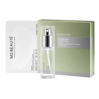 Immagine di M2 Beauté Ultra Pure Solutions Eye Mask 7 x 2 cerotti + 30 ml di liquido
