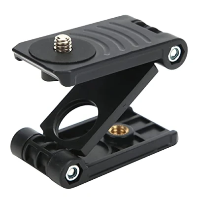 Immagine di Annadue Testa per Treppiede Z Flex con Inclinabile Aggiornata, Piastra a Sgancio Rapido Pieghevole e Staffa Fotocamera Livello di Spirito Treppiede/Fotocamere DSLR Videocamere/cursore