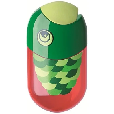 Immagine di Faber Castell, temperamatite doppio con gomma per cancellare
