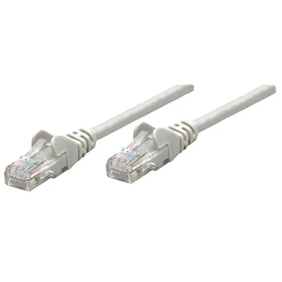 Immagine di Intellinet 737067 RJ45 cavo di rete, patch CAT 6A S/FTP 20.00 m Grigio Schermatura a fogli, intrecciata, Privo alogeni 1 pz.