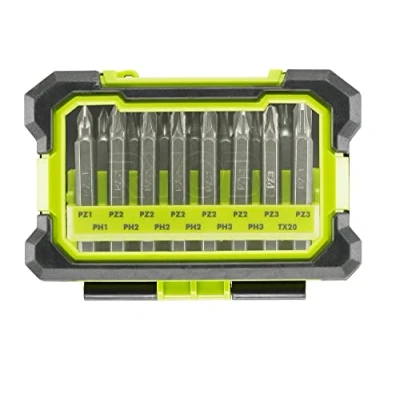 Immagine di RYOBI, Set di 15 punte per cacciavite miste, 50 mm