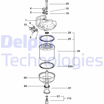 Immagine di DELPHI 42015654 12B1 Pompa ad alta pressione