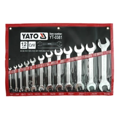 Immagine di Yato, Chiave inglese, SET DI CHIAVI DOE 632 MM 12 PEZZI (32 mm, 19 16 27 28 23 10 22 30 7 24 8 29 13 11 25 15 14 9 21 18 31 17 6 20 26 mm)