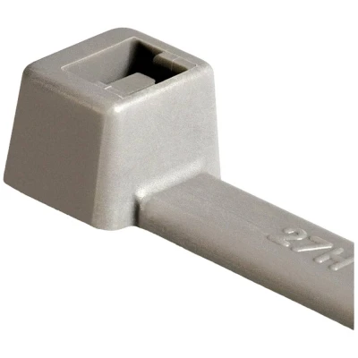 Immagine di HellermannTyton 111 00819 T120R(E) PA46 GY (100) Fascetta per cavi 387 mm 7.60 Grigio 100 pz.