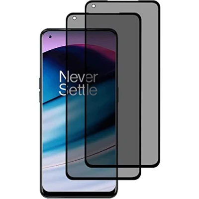 Immagine di Hkess 2 Pezzi Anti Spy Pellicola Protettiva in Vetro Temperato per OnePlus 8T / 9R, Copertura Completa Privacy Protezione Schermo, Spia Durezza 9H Film