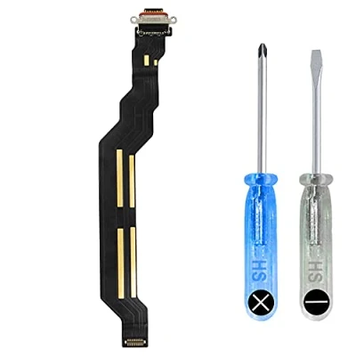 Immagine di MMOBIEL Connettore Dock Compatibile con OnePlus Nord 2020 Presa di Ricarica USB C Audio Jack/Microfono/Antenna Ricambio Incl. Cacciaviti