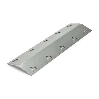 Immagine di Grillrost.com Das Original Copertura del bruciatore in Acciaio Inossidabile 350x105mm Extra Forte 1,5mm Si Adatta a Molte Griglie