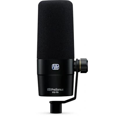 Immagine di PreSonus PD 70 Microfono Dinamico Cardioide per Registrazione, Diffusione, Podcasting e Streaming Live