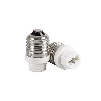 Immagine di Mextronic Adattatore attacco lampadina E27 a G9: portalampada convertitore per lampadine LED, alogene, CFL (2 pezzi)