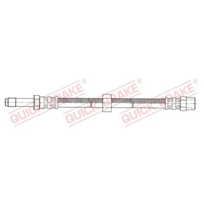 Immagine di QUICK BRAKE 32.107 Tubi Freno 312mm M10x1 con filettatura interna, esterna