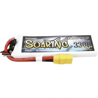 Immagine di Gens ace Batteria ricaricabile LiPo 7.4 V 3300 mAh Numero di celle: 2 30 C Blocco XT90