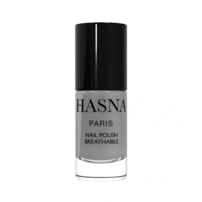 Immagine di HASNA PARIS smalto per unghie Halal Eco responsabile Lucentezza e lunga tenuta Facile da applicare 6ml (GRIGIO PERLA)