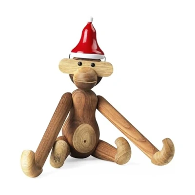Immagine di Kay Bojesen Cappello a punta in legno di faggio, rosso/bianco, 39333, 8