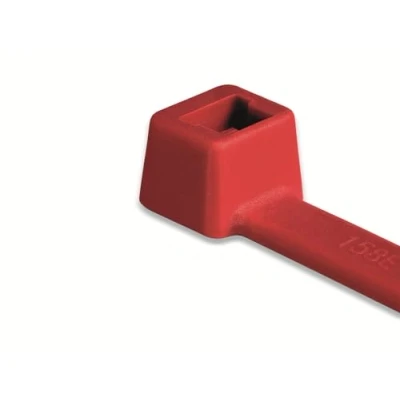 Immagine di HellermannTyton 116 05412 T80L N66 RD C1 Fascetta per cavi 390 mm 4.60 Rosso 100 pz.