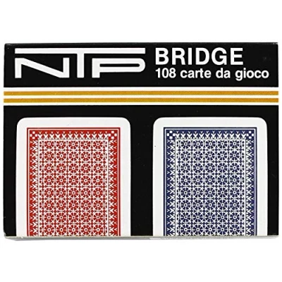 Immagine di NTP 00012 Bridge Ramino 108 Carte da Gioco