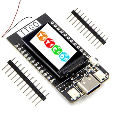 Immagine di ICQUANZX T Display ESP32 WiFi e scheda di sviluppo del modulo Bluetooth per LCD Arduino da 1,14 pollici