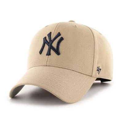 Immagine di 47 Brand MLB New York Yankees cap B MVP17WBV KHA, Mens with a Visor, Beige, One Size EU