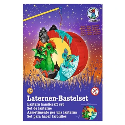 Immagine di Ursus Set di Lanterne Easy Line Baby Drago, Multicolore, 21,8 x 21 10,3 cm, 18710012F