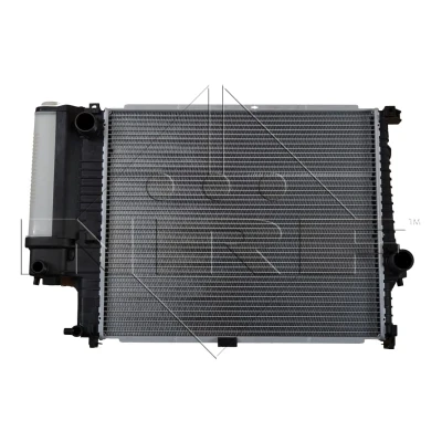 Immagine di NRF EASY FIT 53852 Radiatore motore Alluminio 521 435 34 con parti annesse Alette di raffreddamento saldate BMW: 5 Sedan