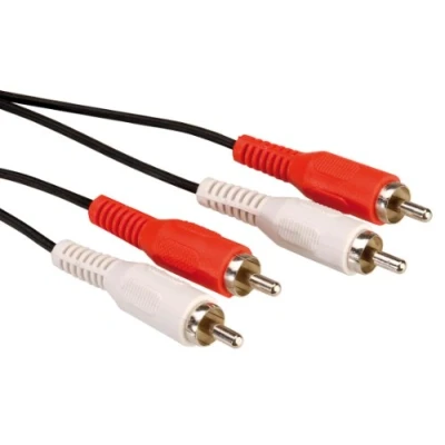 Immagine di Value RCA Video Cavo [2x Spina 2x RCA] 5.00 m Nero