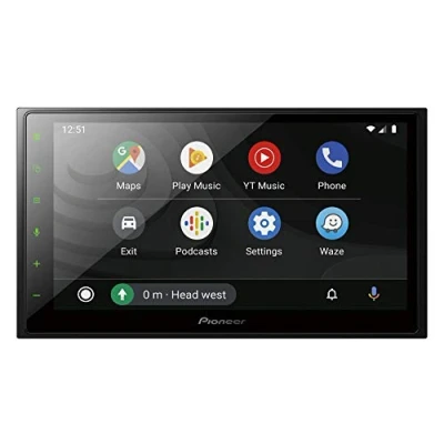 Immagine di Pioneer SPH DA250DAB CAM Radio digitale 2 DIN, touchscreen da 6,8&quot;, Bluetooth, CarPlay Android Auto, USB, inclusa Dashcam