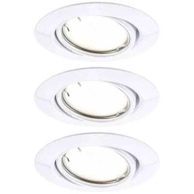 Immagine di Paulmann 92463 Lampada LED da incasso Kit 3 (monocolore) 14.7 W Bianco
