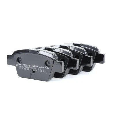 Immagine di metelligroup 22 0323 0 Pastiglie Freno Anteriori E Posteriori, Made in Italy, Pezzo di Ricambio per Auto/Automobile, Kit da 4 Pezzi, Certificate ECE R90, Prive Rame