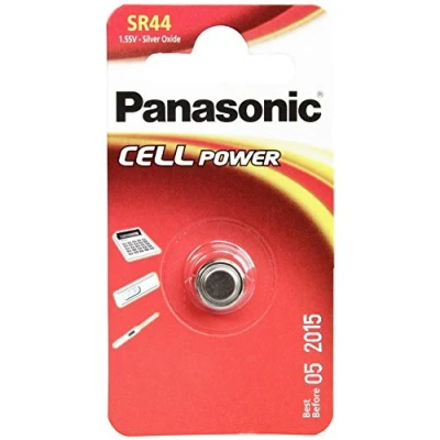 Immagine di Panasonic SR44 1.55V, Ossido d&#039;argento, 1 Batteria