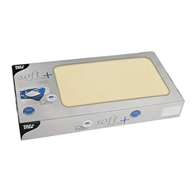 Immagine di PAPSTAR 84915 20 tovaglie in tessuto non Soft selection Plus, 80 x cm, colore: Champagne