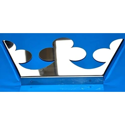 Immagine di 24/7Auto Corona in acciaio inox per tutti i camion Scania serie R/P/G/S/L 4/5/6