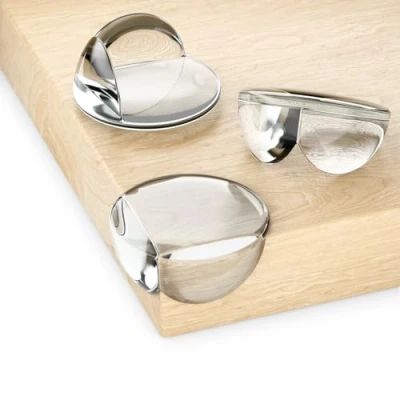 Immagine di deleyCON 12 Pezzi Protezioni per Angoli Bambino Autoadesivo Silicone Trasparente Morbido Rotondo 20 mm x 43 Protezione Dei Bordi e del Tavolo Legno, Metallo, in Vetro Eccetera.