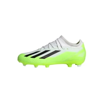 Immagine di adidas Performance X CRAZYFAST.3 Scarpe da calcetto con tacchetti per bambini, Taglia: 36 2/3, Footwear white/core black/lucid lemon