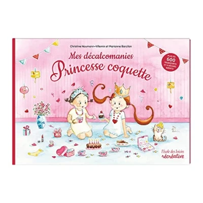 Immagine di ECOLE DES LOISIRS Le mie Decalcomanie Principessa Coquette, 3127020502448