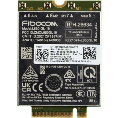 Immagine di HP Xmm 7560 R+ LTE Advanced PRO Wwan, W128564661 (Wwan)
