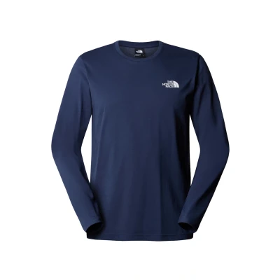 Immagine di The North Face Simple Dome Maglietta a Maniche Lunghe Senza Collo Summit Navy XS