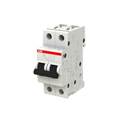 Immagine di ABB S202 B 6 INTERRUTTORE AUTOMATICO 6KA 2P