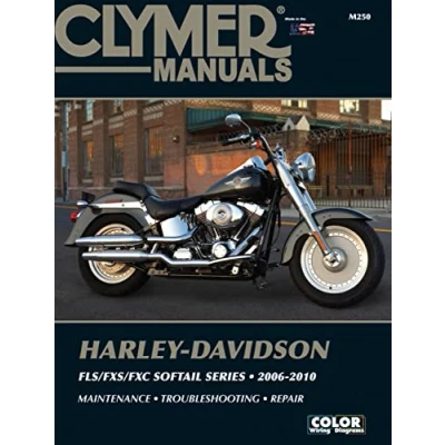 Immagine di Clymer Manuals Harley Davidson: FLS / FXS FXC Sofftail Series 2006 2010