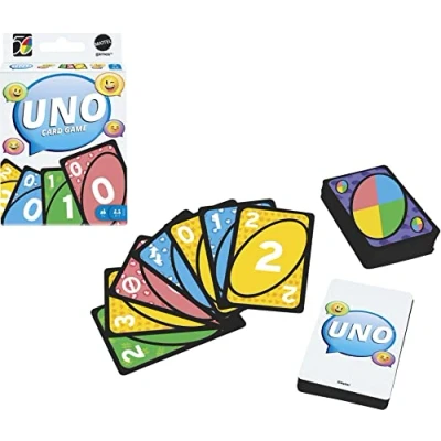 Immagine di Mattel Games Gioco di Carte Uno Iconic Series, Edizione degli Anni 2010, da 7 in su, GXV52
