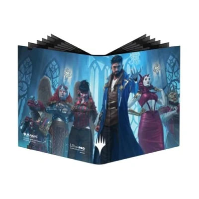 Immagine di Ultra PRO MTG Murders at Karlov Manor 4 Pocket Binder for Magic: The Gathering, Store &amp; Protect fino a 160 carte di dimensioni standard, tasche laterali sicure, adatta Card, da gioco