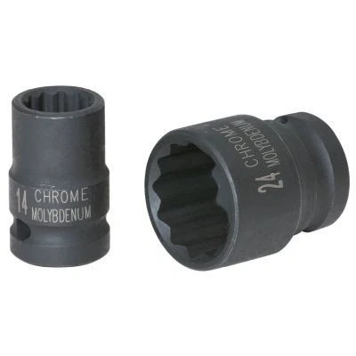 Immagine di KS Tools 515.0905 Bussola poligonale 1/2&quot; per avvitatori ad impulsi, corta, 5/8&quot;