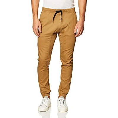 Immagine di Southpole Men&#039;s Basic Stretch Twill Jogger Pants, Tobacco, Medium