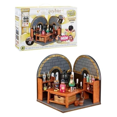 Immagine di MGA&#039;s Miniverse Make It Mini Potions Class Oggetti Da Collezione Harry Potter, Set Di Costruzioni, 100+ Pezzi, Fai Te, Resina, Repliche Pozioni, Bambini Età 8+ NON EDIBILE