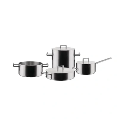 Immagine di Alessi Cookware Set Convivio DC100S7 7 Piece by David Chipperfield