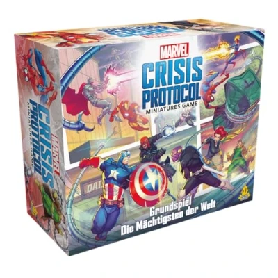 Immagine di Atomic Mass Games Marvel: Crisis Protocol Gioco di base Tabletop 2 giocatori Dai 14+ anni 90 120 minuti Tedesco
