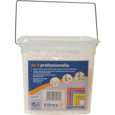 Immagine di Vitrex 10202600V Confezione da 3.000 distanziatori per piastrelle, 2,5 mm