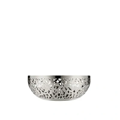 Immagine di Alessi Cactus MSA04/21 Fruttiera Traforata, Acciaio Inox Lucido 18/10, Argento, 21.1 cm