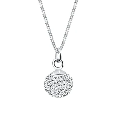 Immagine di Elli Collana con Pendente da Donna, in Argento 925 Cristalli