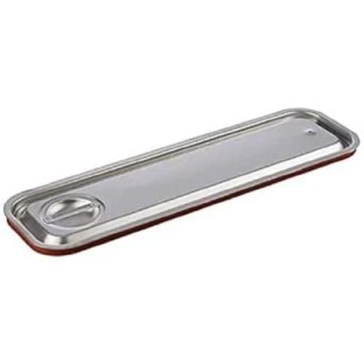 Immagine di APS 80028 GN 2/4 coperchio da trasporto, guarnizione in silicone, impugnatura incassata e foro per evitare il vuoto, non adatto ai forni a vapore combinati